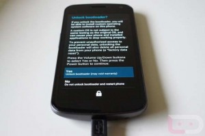 How to Unlock the Bootloader on the Galaxy Nexus