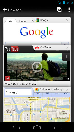 chrome web browser for Android