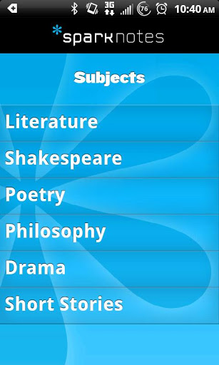 SparkNotes for Android