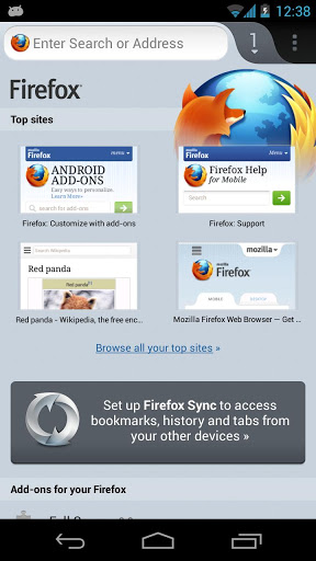 Firefox for Android apk