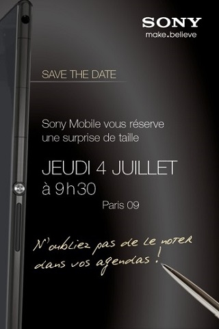 Sony Xperia Z Ultra Paris