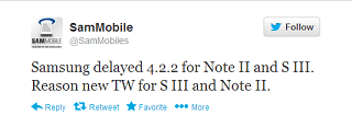 Android 4.2.2 Note 2 S3