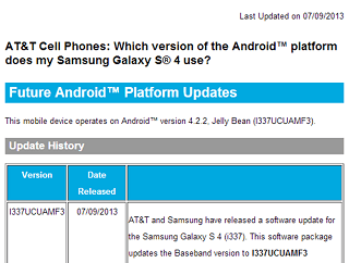 AT&T Samsung Galaxy S4 i337