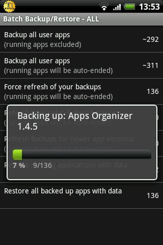 Download Titanium Backup for Android