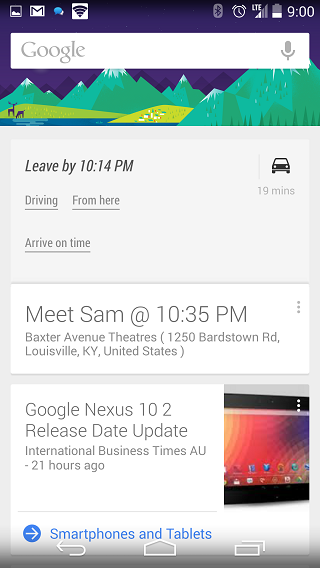 Google Search Application
