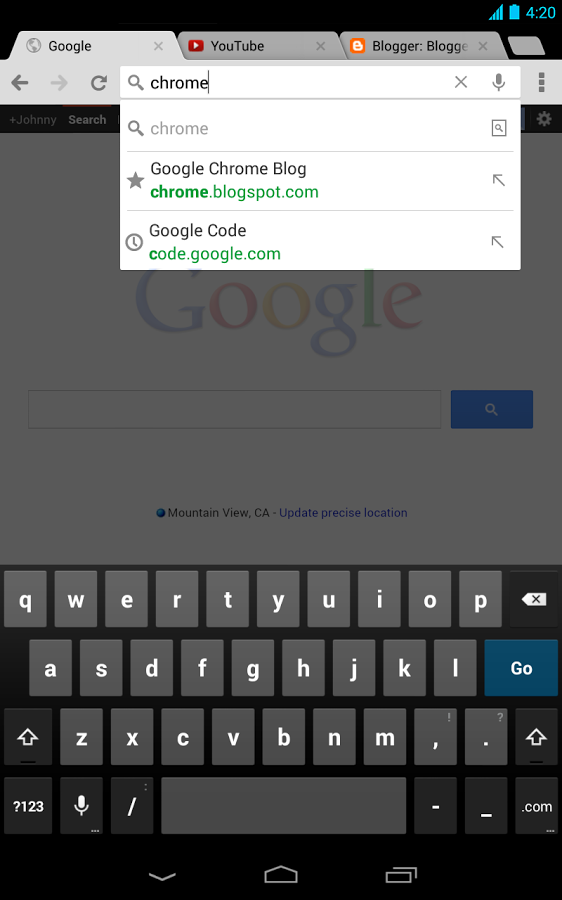 Download Chrome for Android 33 for free
