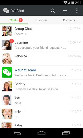 Download WeChat for Android