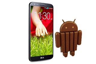LG G2 receive Android KitKAt 4.4.2