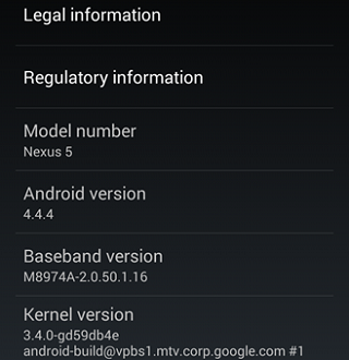 Android 4.4.4 for Nexus 5 and Nexus 10