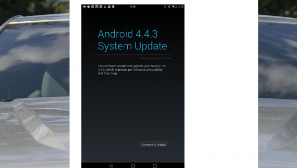 Nexus 7 LTE 2013 with Android 4.4.3