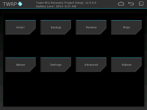 TWRP for Galaxy Note 3