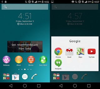 Xperia Z3 Launcher